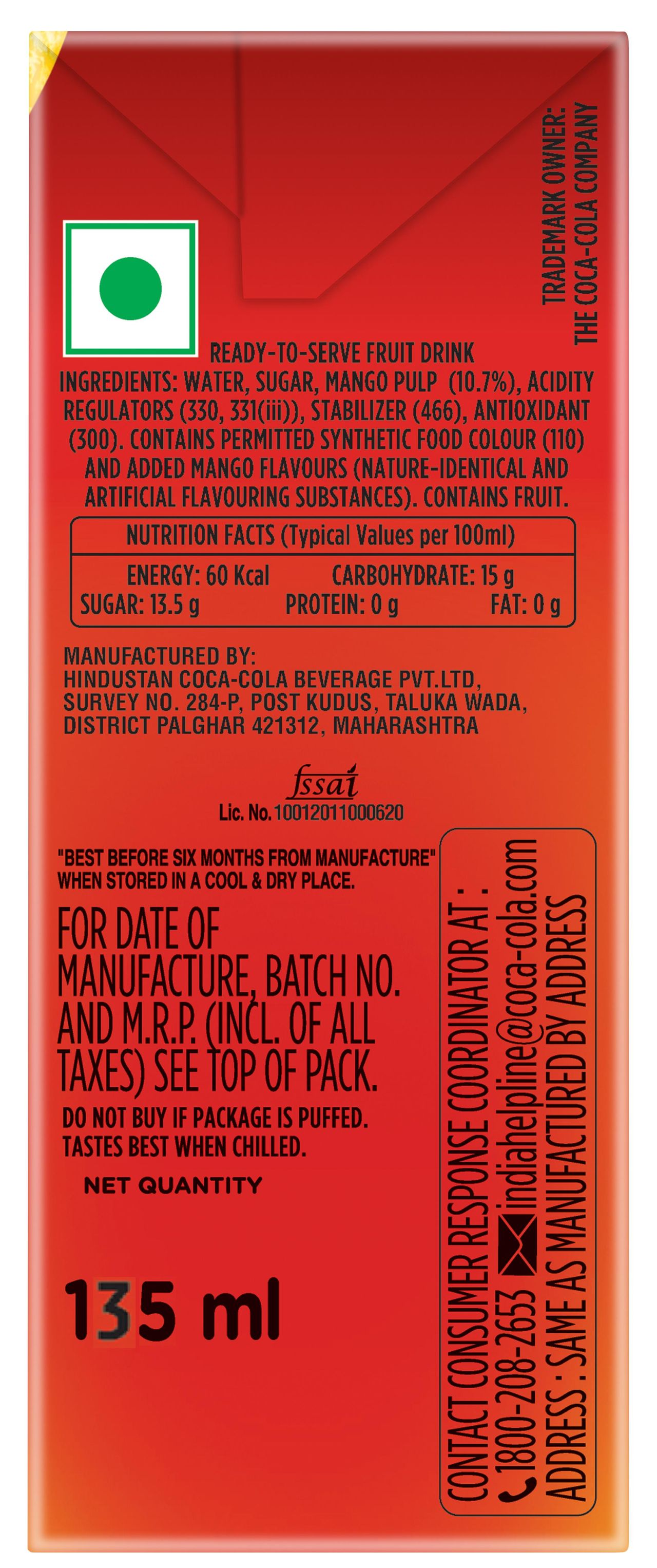 Maaza Mango Drink