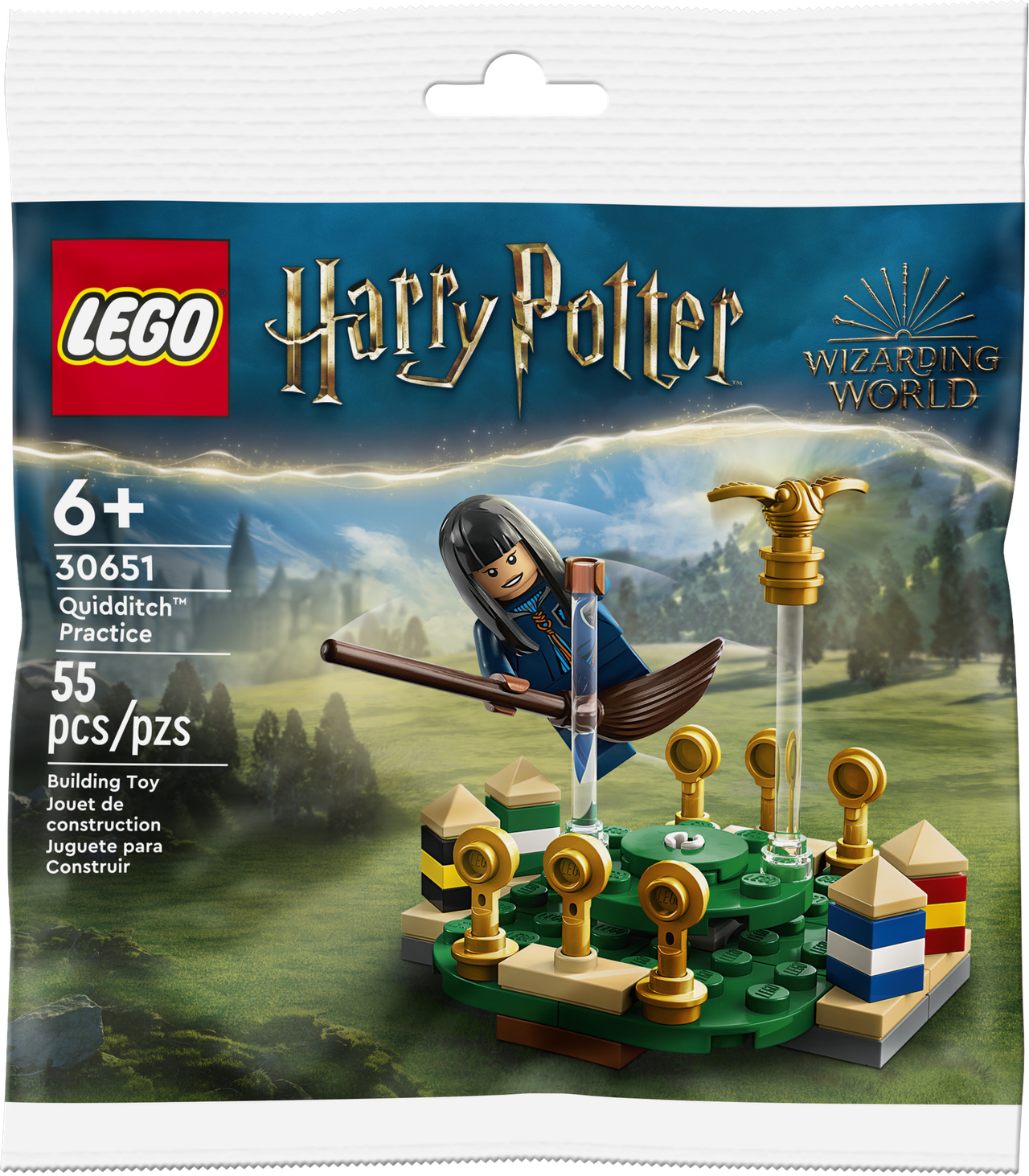 Lego Harry Potter Quidditch Practice Building Kit