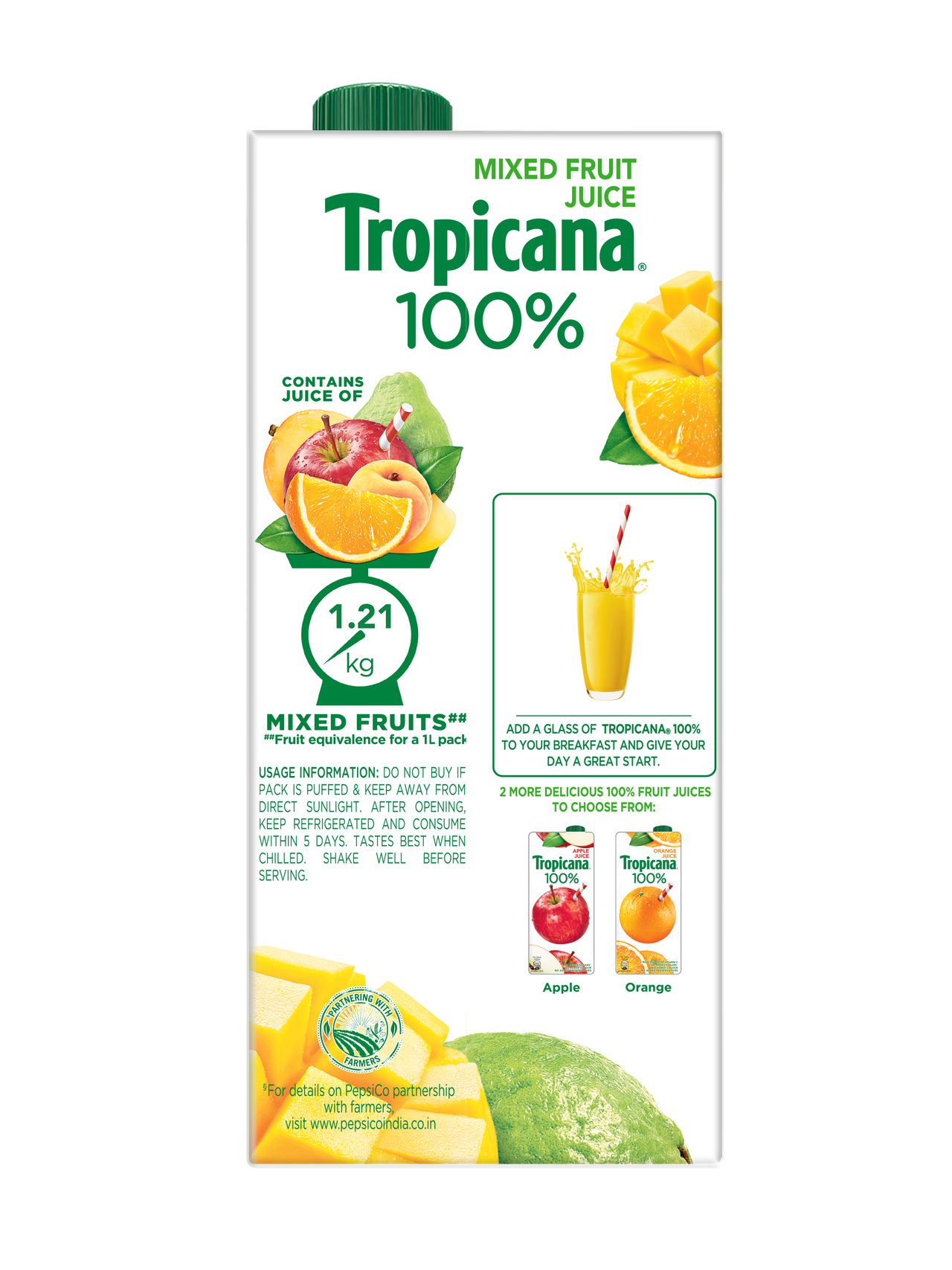 Tropicana 100% Mixed Fruit Juice