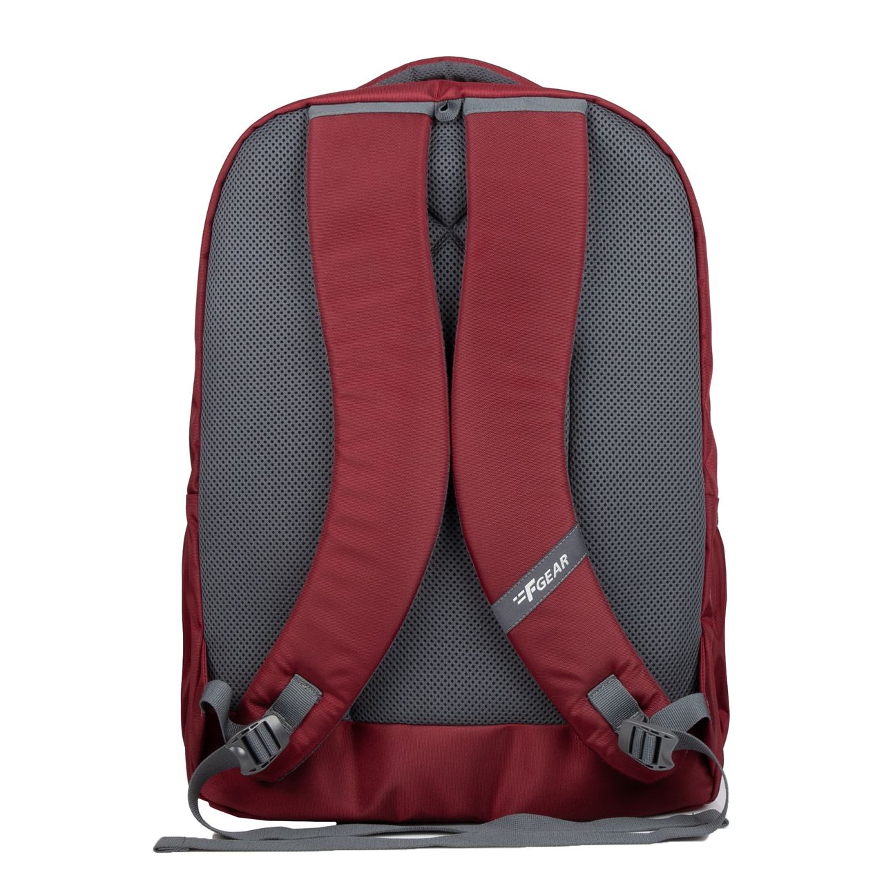 F Gear Unisex Polyester 27 L Padded Grab Handle Backpack | Maroon - M