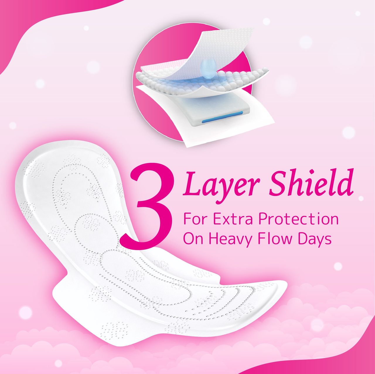 Niine Naturally Soft Ultra Thin XL+ Sanitary Pads | 320 mm