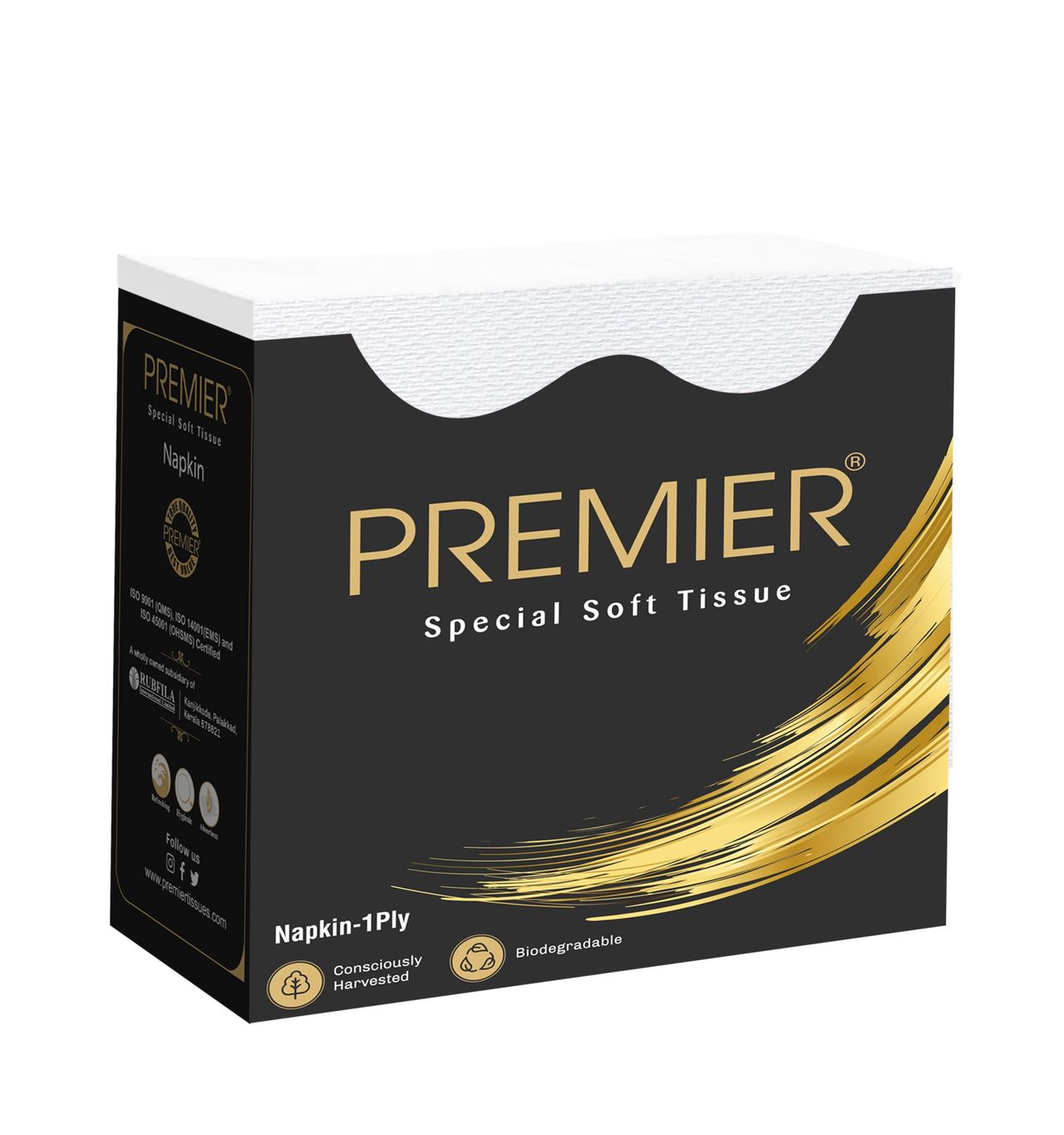 Premier Tissue Paper Napkin 90 Pulls 30 x 33