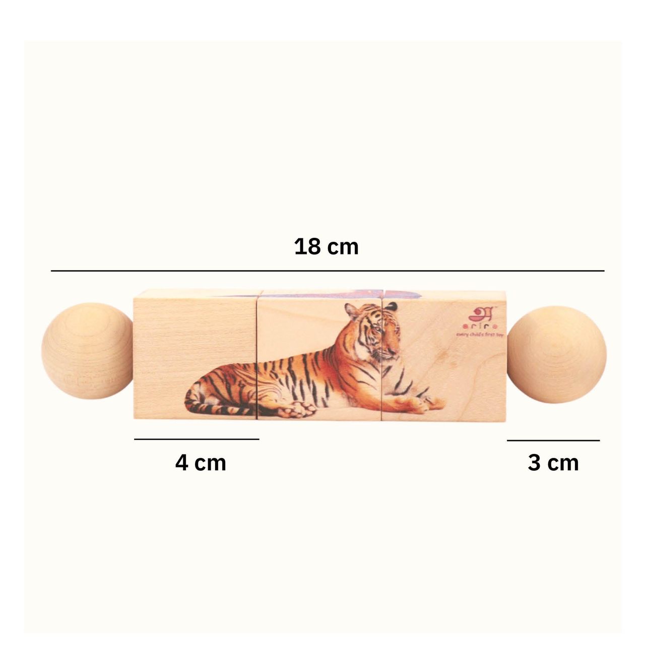 Ariro Toys Rotating Puzzle -Mammals