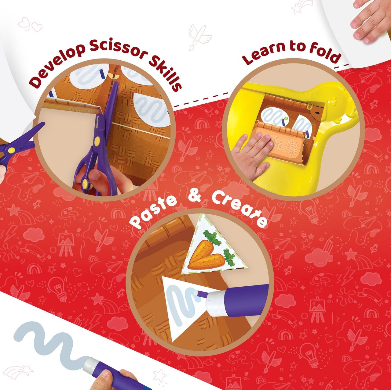 Imagimake DIY My First Craft Kit - Art & Craft Toys | Birthday Gifting for Kids (3+ Years)