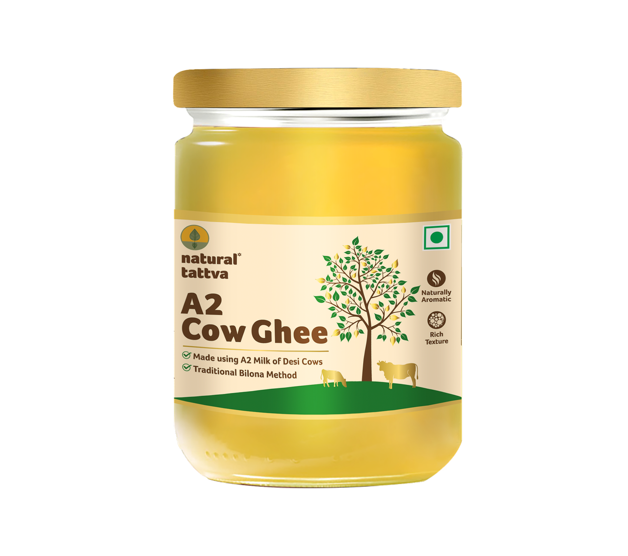 Natural Tattva A2 Cow Ghee