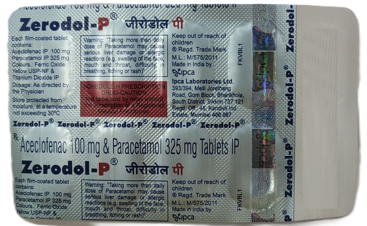Zerodol P Tablets