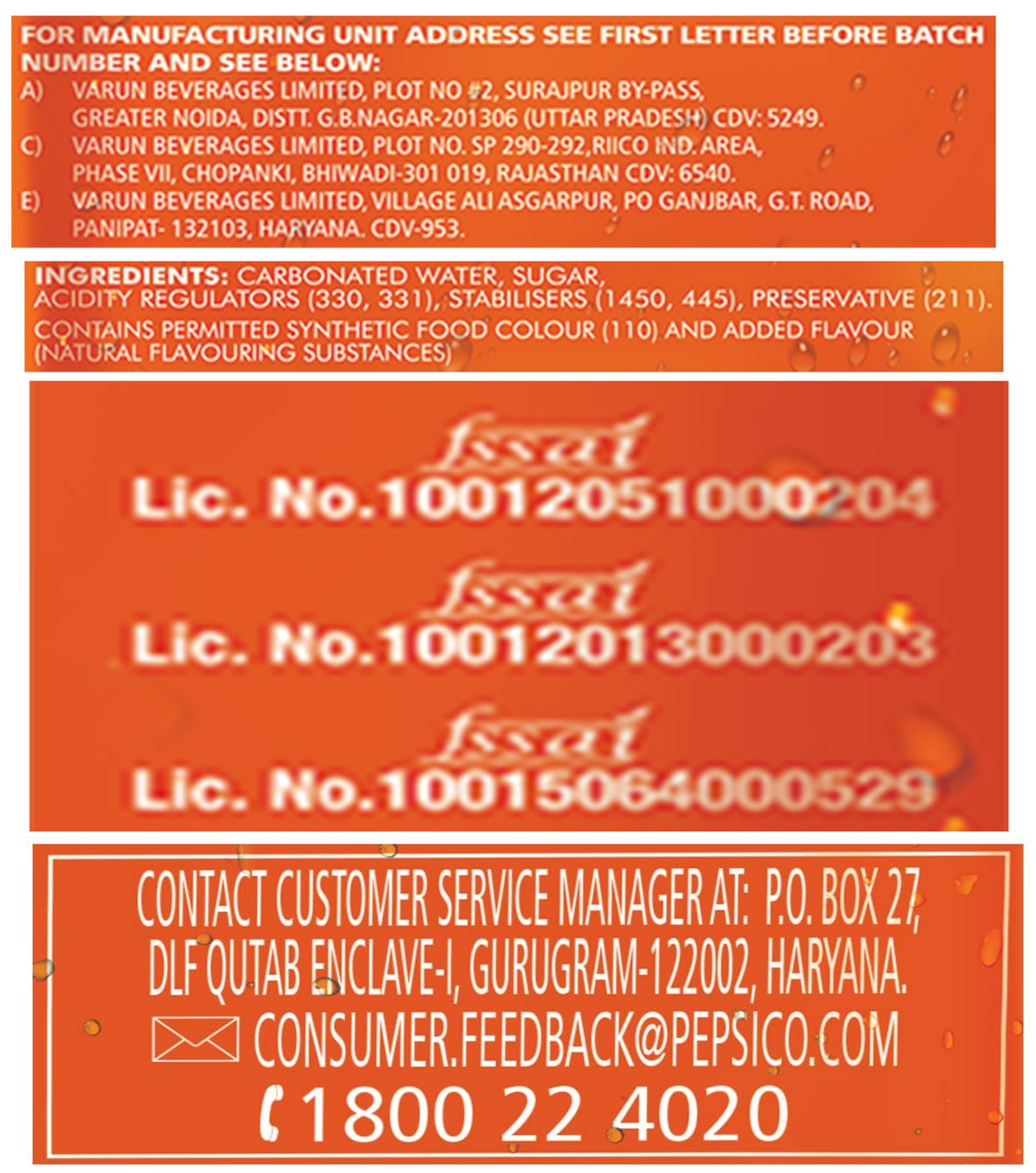 Mirinda Orange Flavoured Soft Drink 1.25 l Combo