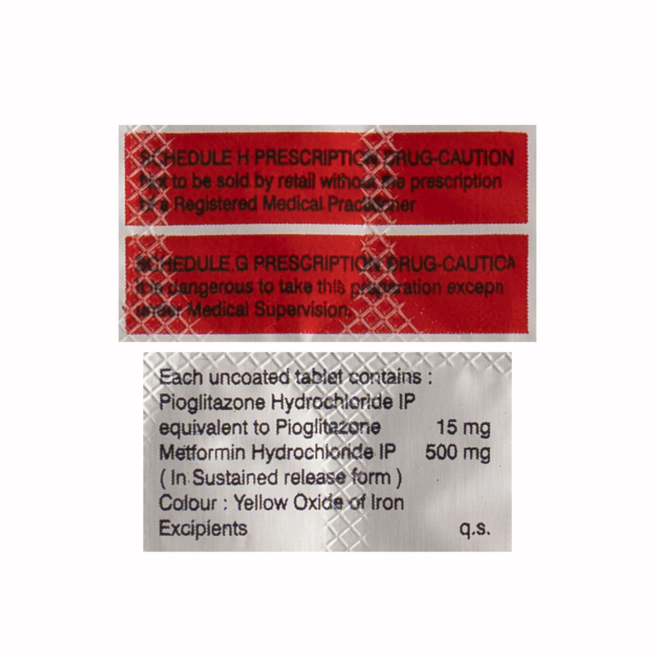 Pioz MF 15 Tablets