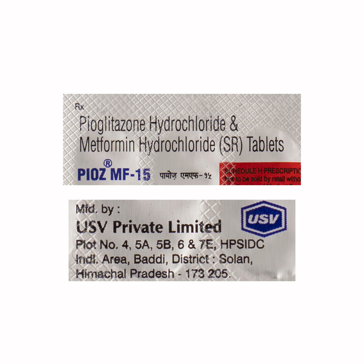 Pioz MF 15 Tablets