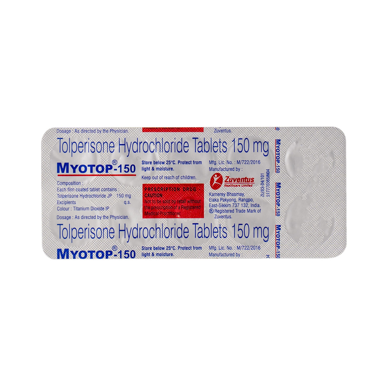 Myotop 150 Tablets