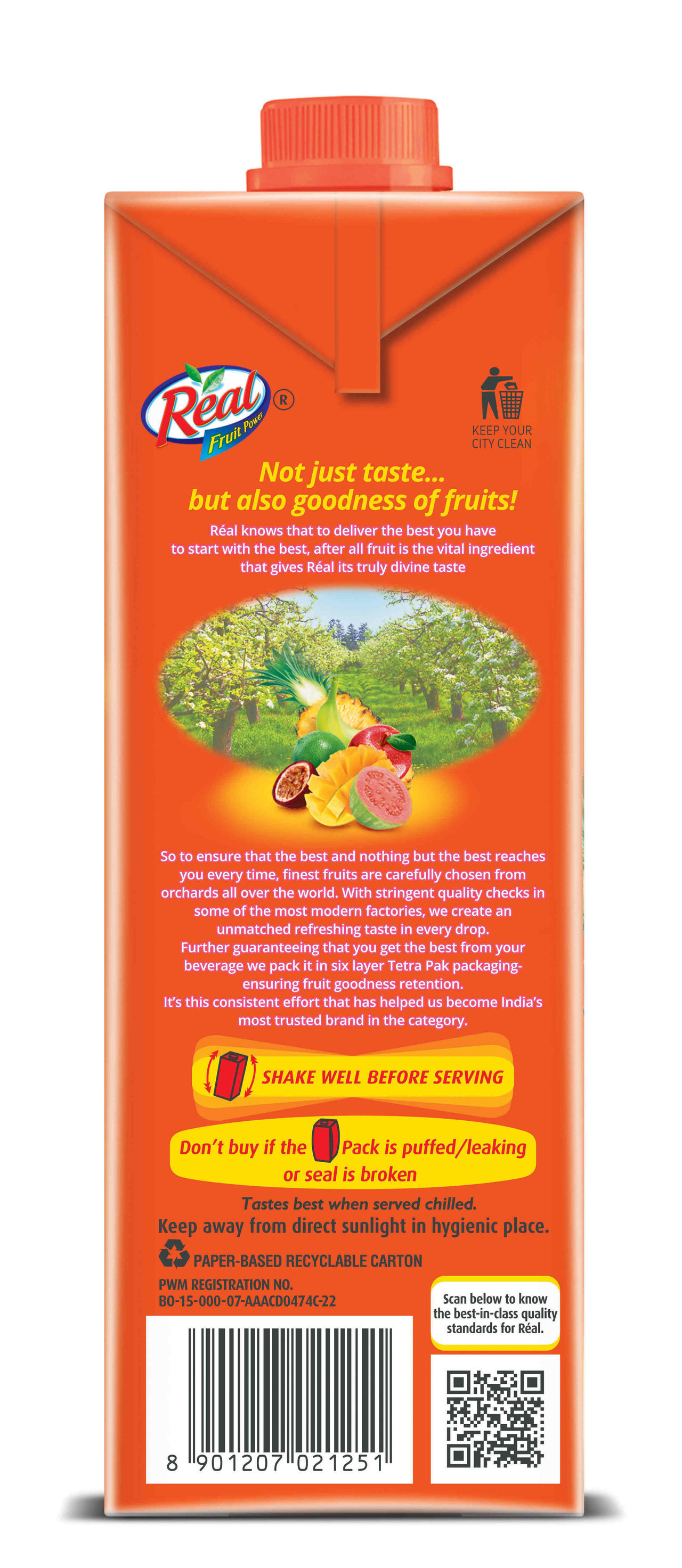 Real Fruit Power - Mixed Fruit Juice