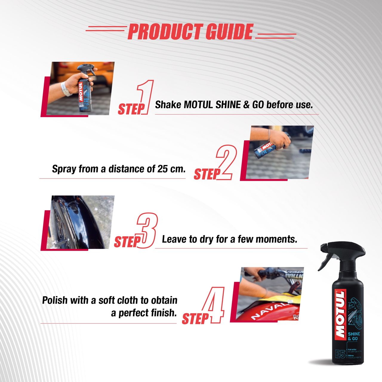 Motul E5 Shine and Go | 250 ml