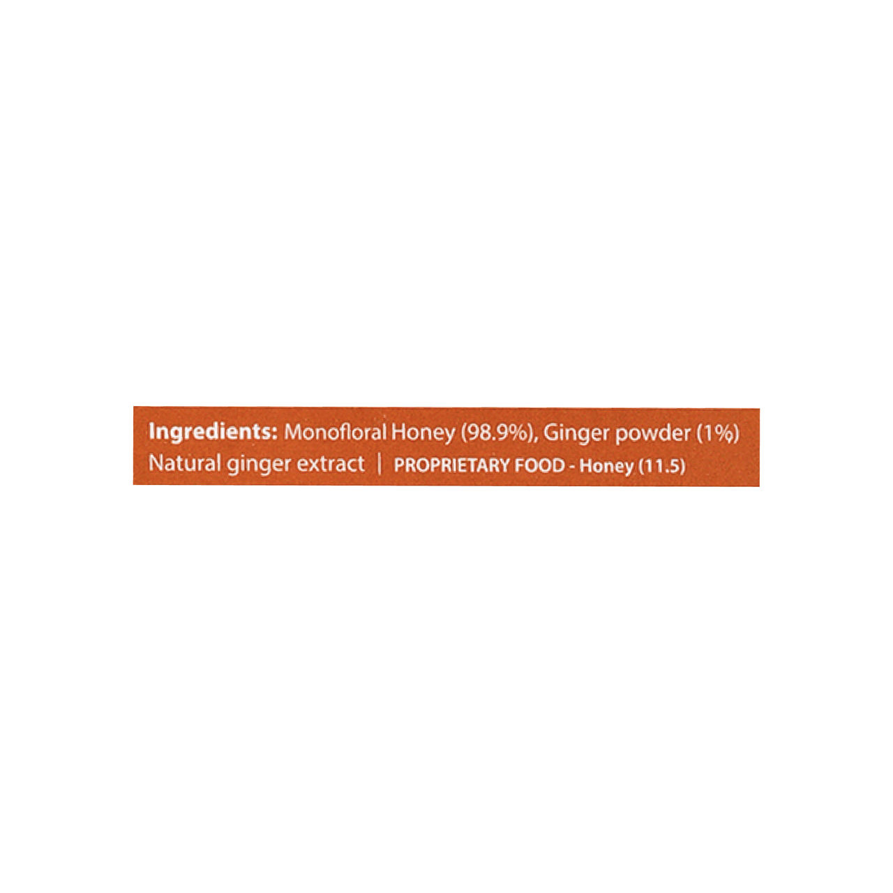Honey Twigs Ginger Infused Honey| 30 Twigs Pack