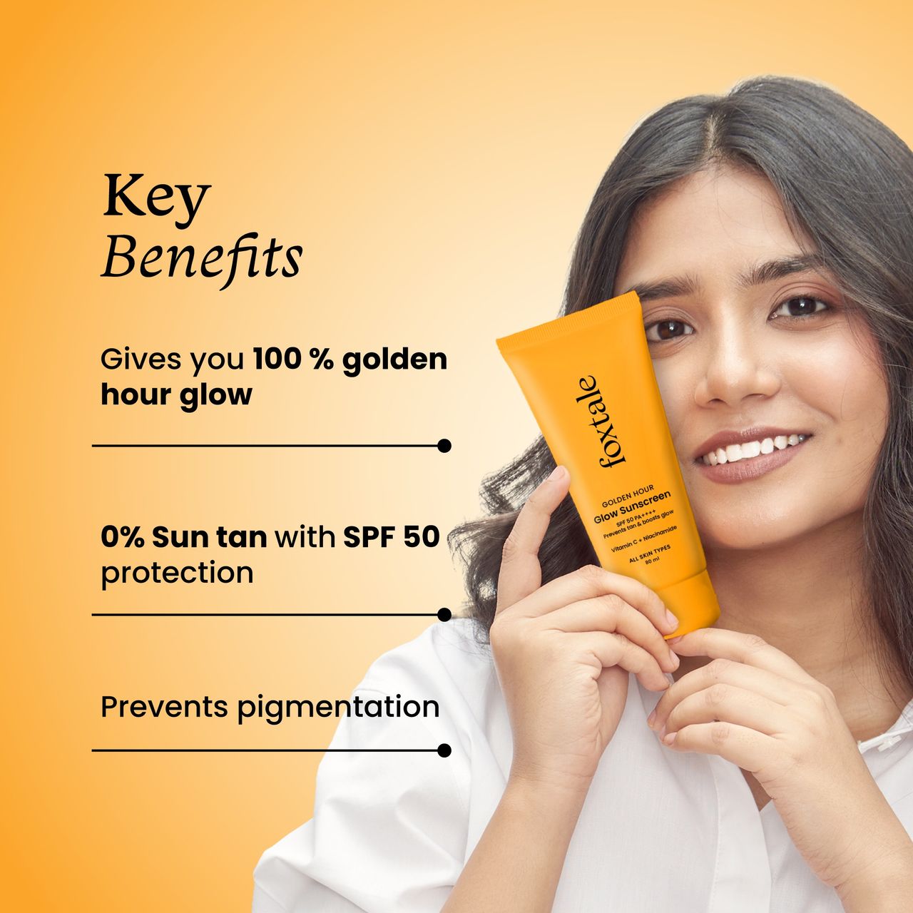 Foxtale Golden Hour Glow Sunscreen
