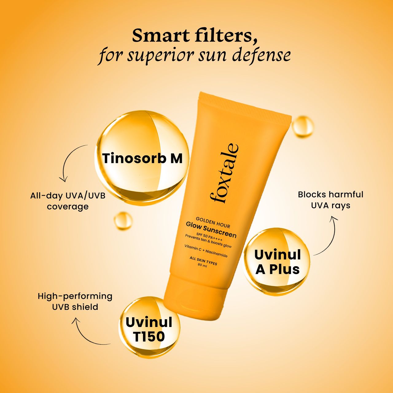 Foxtale Golden Hour Glow Sunscreen