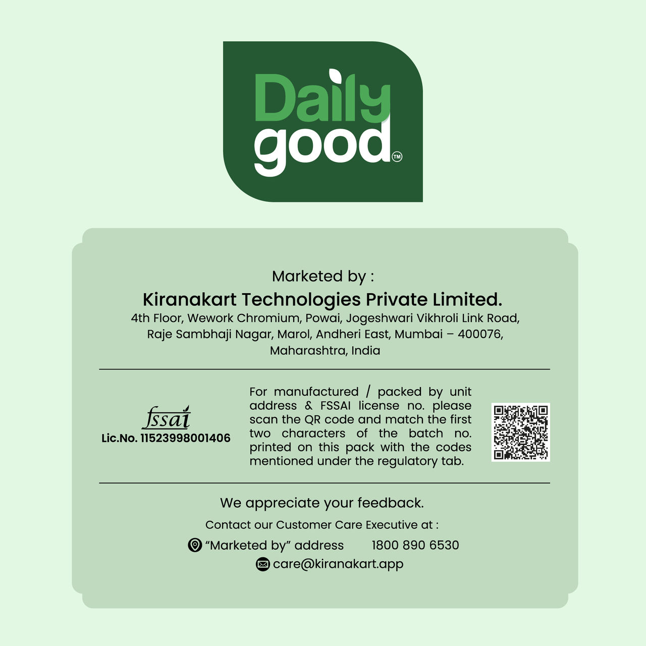 Daily Good Superior Blend Premium Natural Tea
