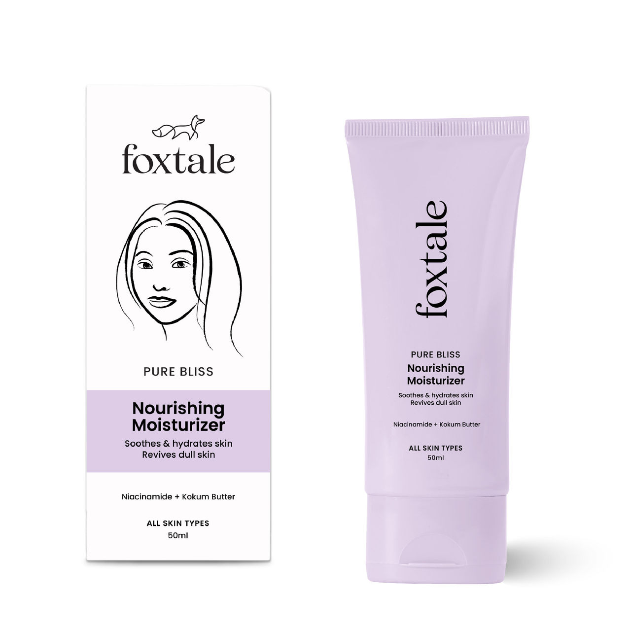 Foxtale Nourishing Moisturizer with Niacinamide