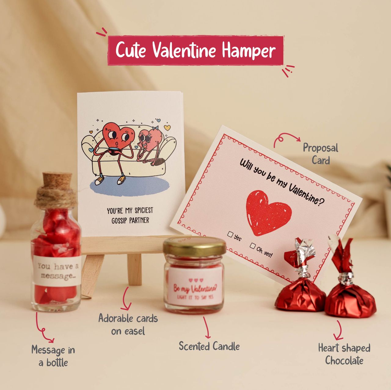 Oye Happy Cute Valentine Hamper