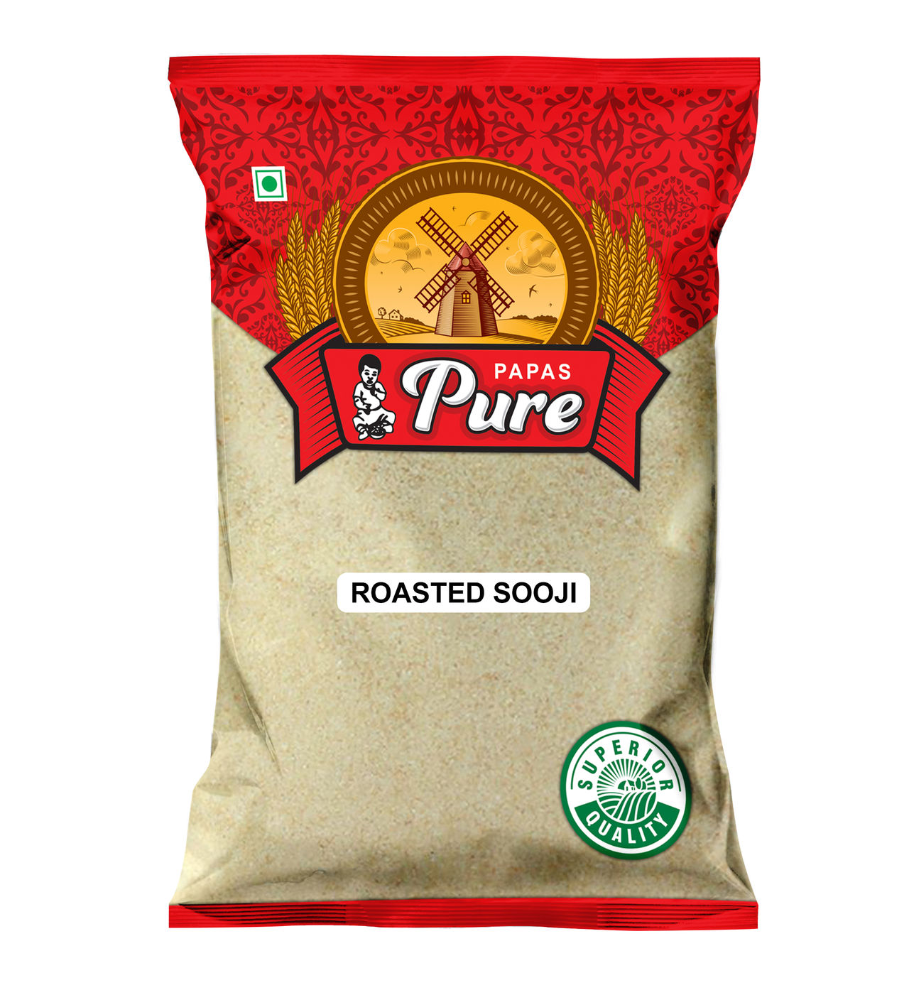 Papas Roasted Sooji