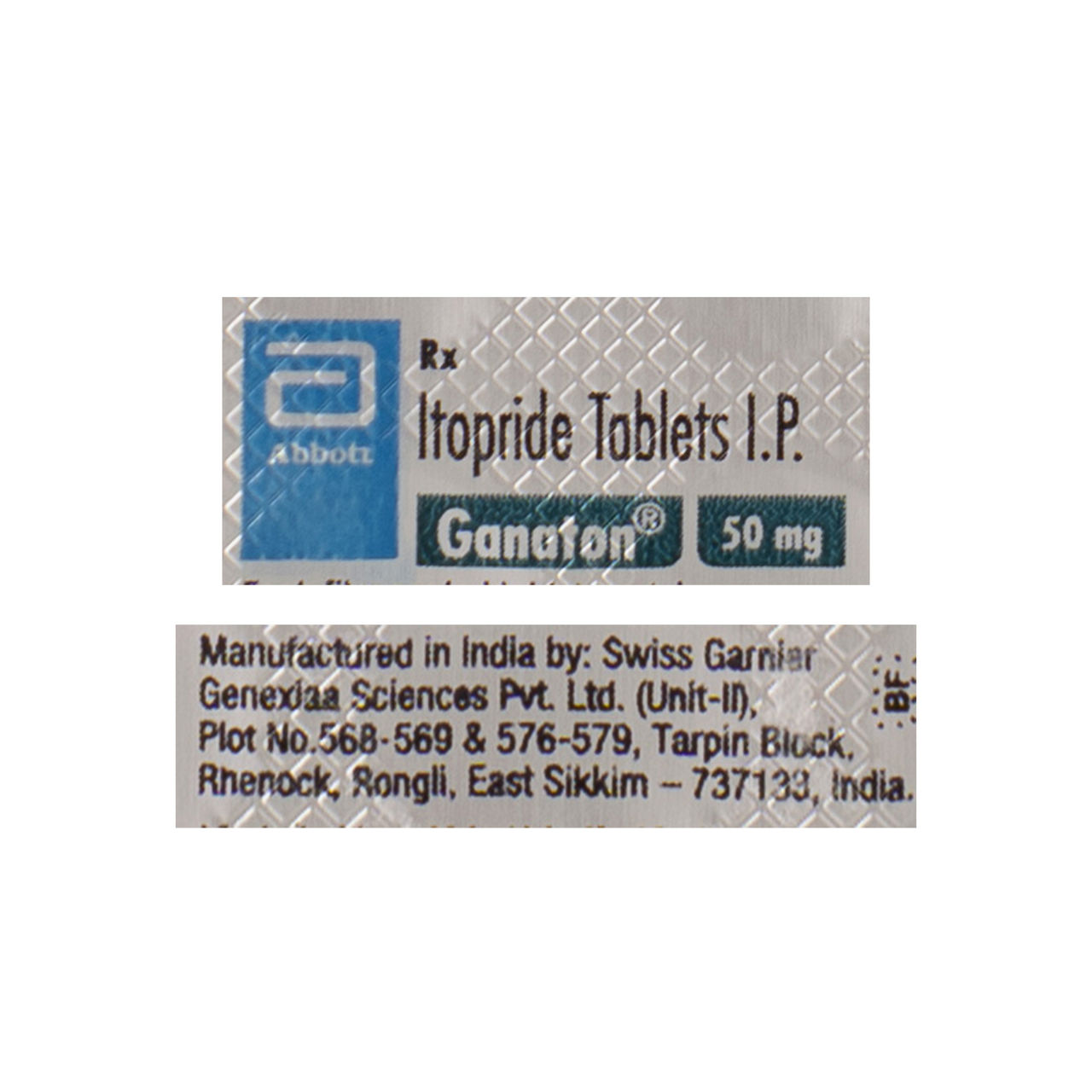 Ganaton 50 mg Tablets