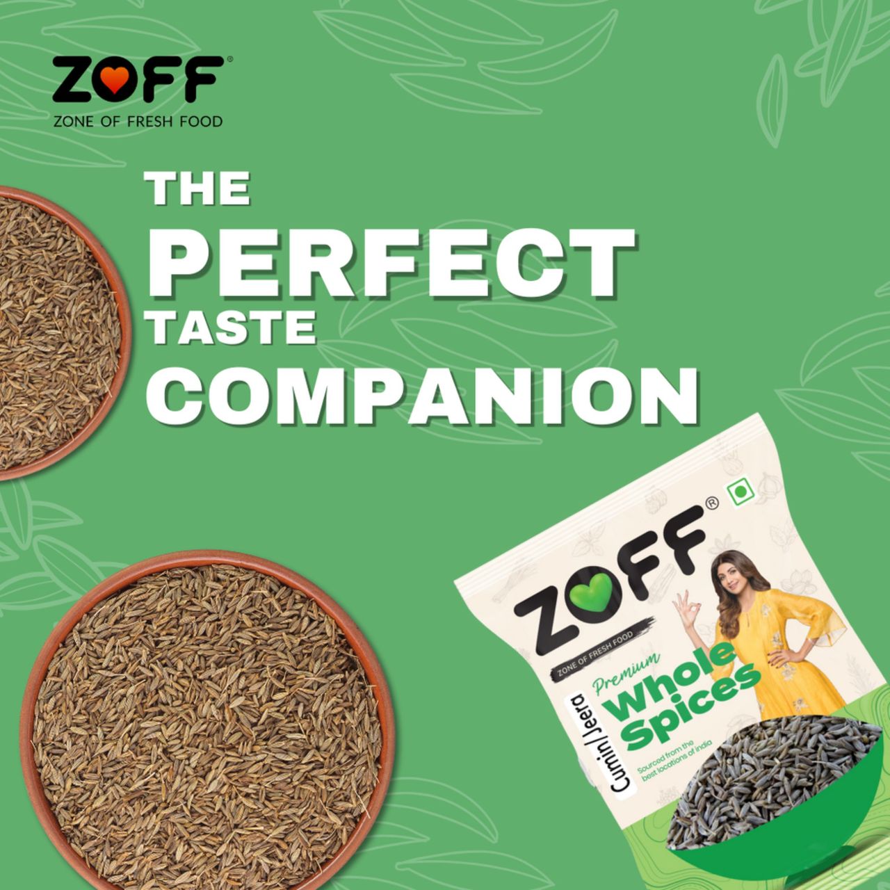 Zoff Foods Cumin Whole 100 g Combo