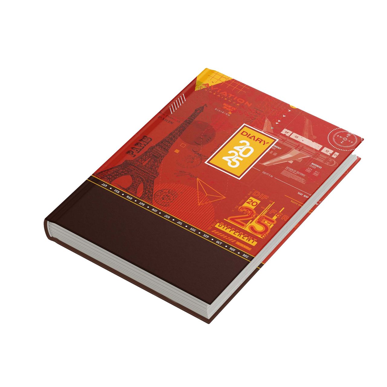 Matrikas Exe Metallic Diary 2025 - D