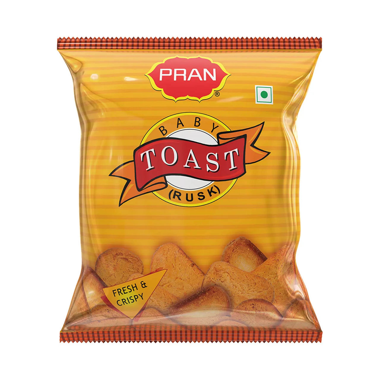 Pran Baby Toast Plain Rusk | Preservative-free