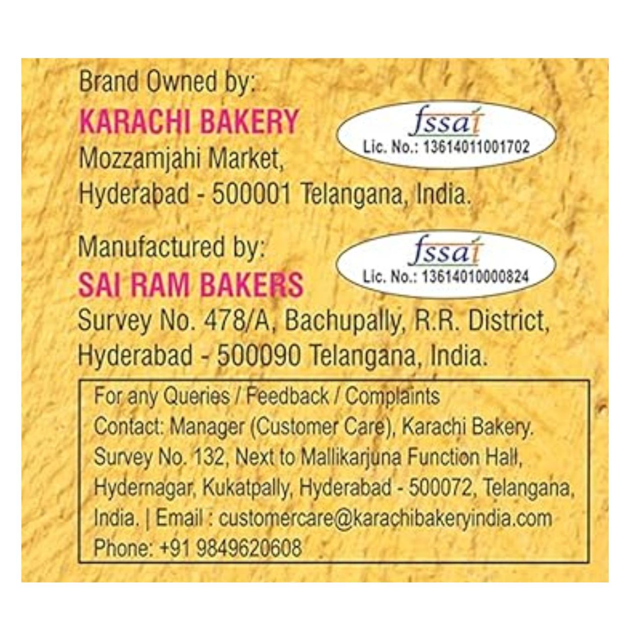 KarachiÃ‚ Bakery Double Choco Chip Cake