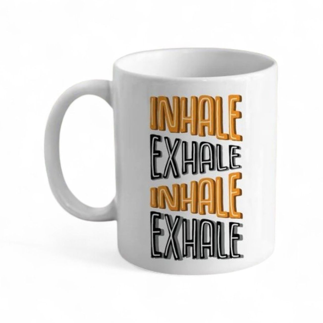 Oye Happy Inhale Exhale Mug
