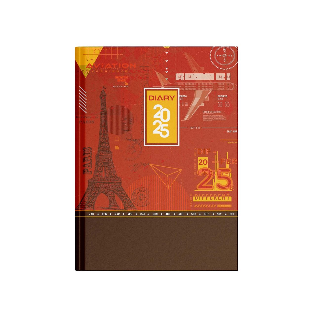 Matrikas Exe Metallic Diary 2025 - D