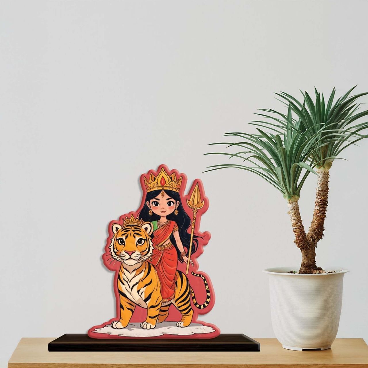 Mad Over Print Durga Idol