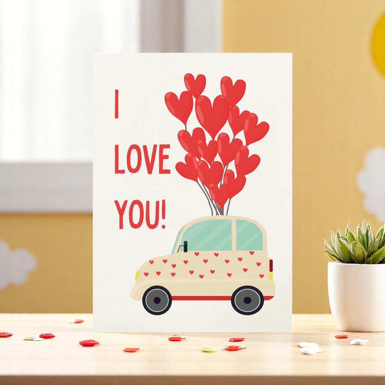 House Of Festivals I Love You Greeting Card - Design 12
