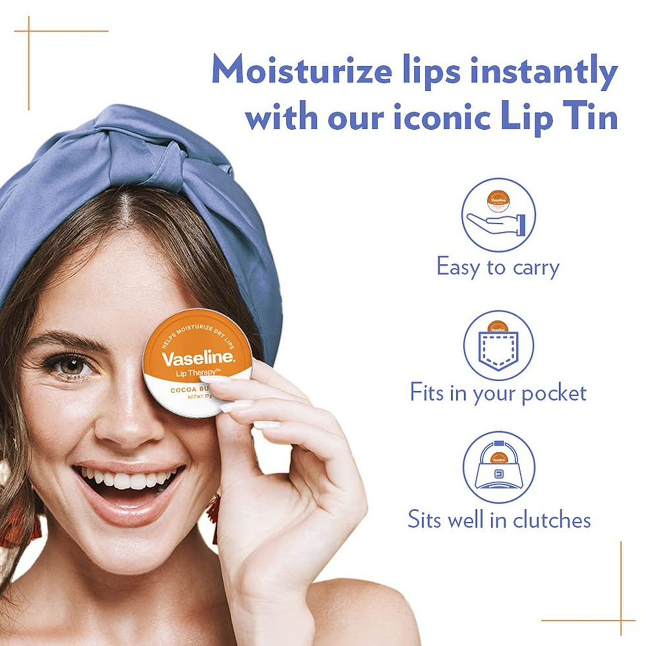 Vaseline Lip Tins Cocoa Butter