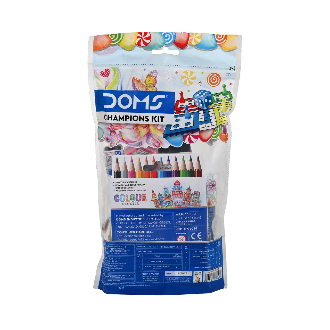 Doms Champions Kit 1 pc Combo