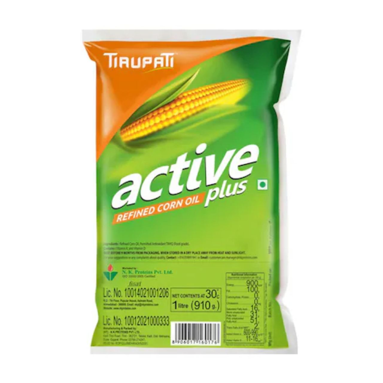 Tirupati Corn Oil | Pouch
