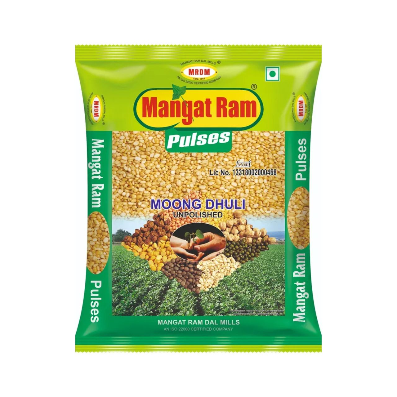 Mangat Ram Unpolished Moong Dhuli