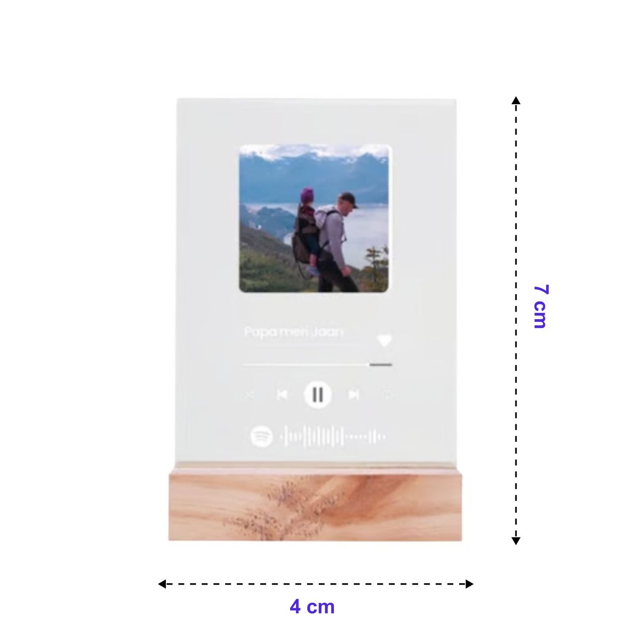 Mad Over Print Spotify Photo Frame