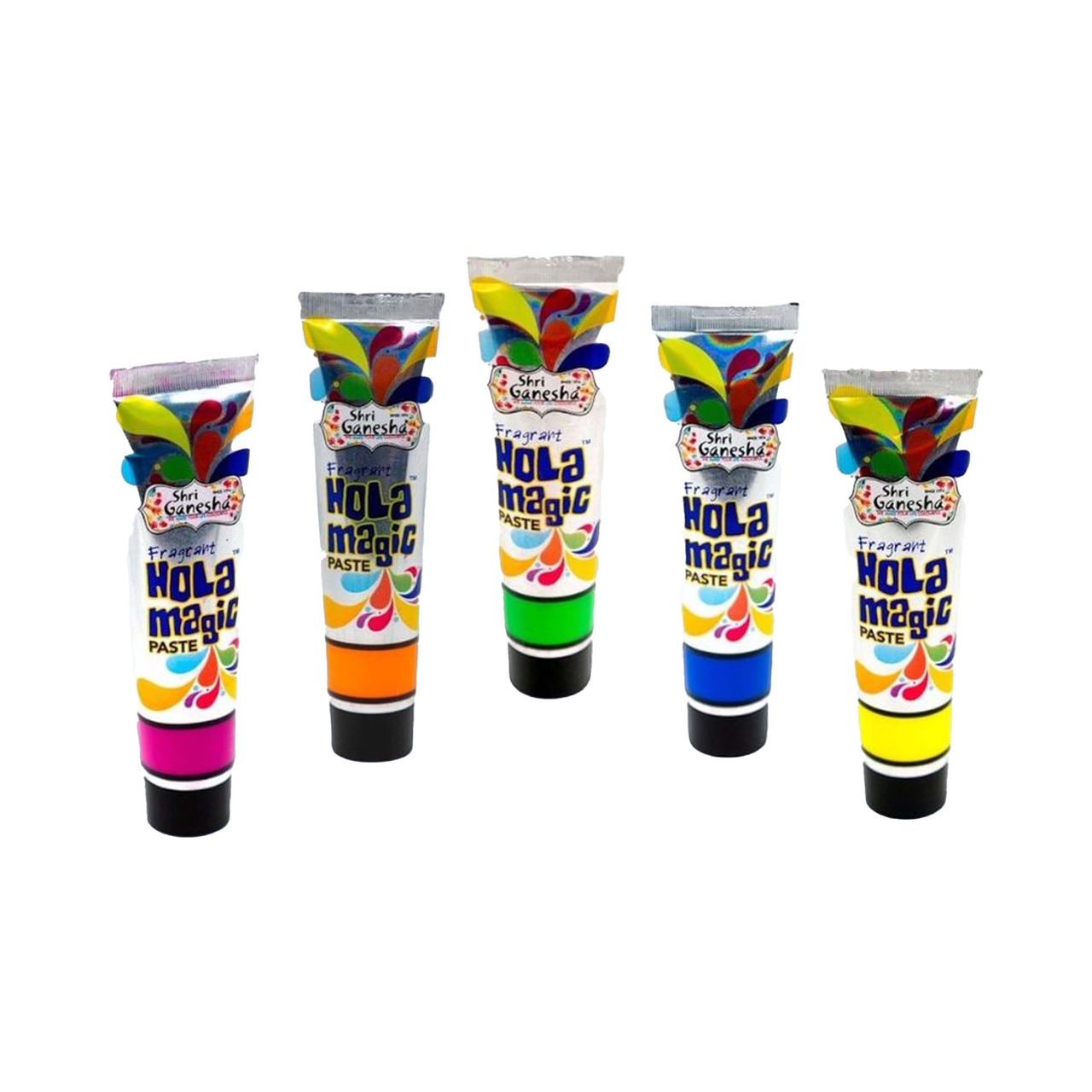 Pichai Hola Magic Neon Colour Paste for Holi Assorted