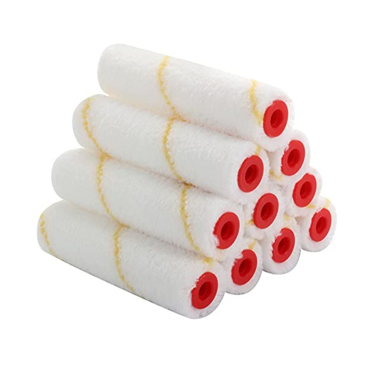 Nippon Paint 6 Inch Yellow Stripe Roller Set (1 Pc) | Precise & Smooth Painting