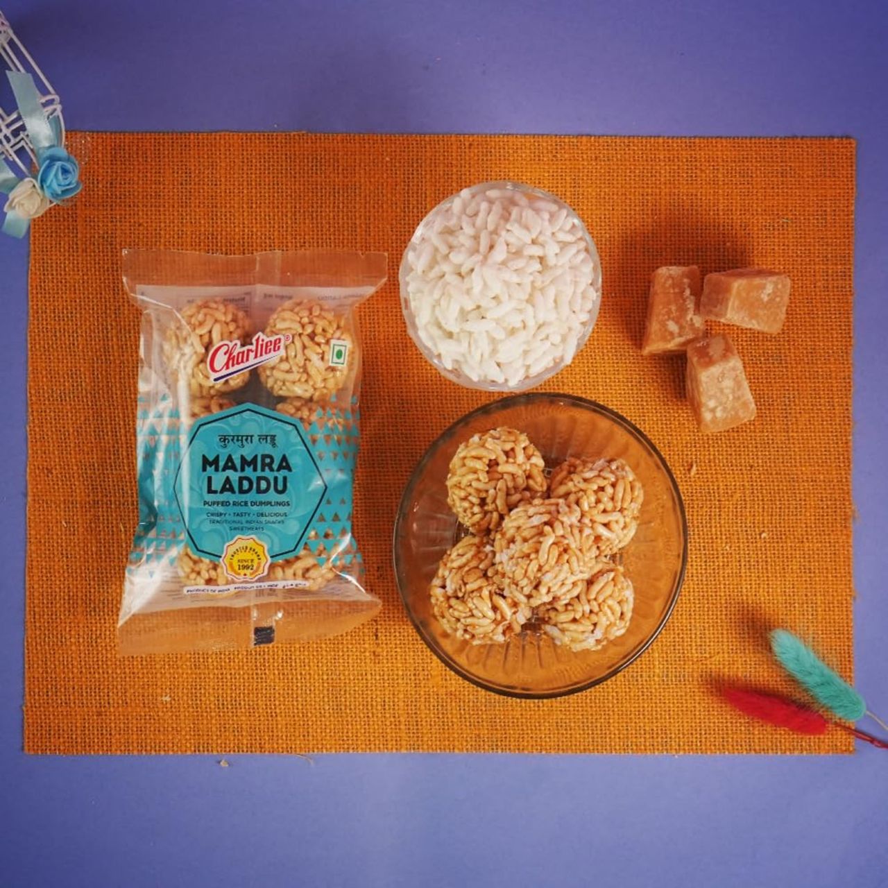 Charliee Mamra Laddu 78 g Combo