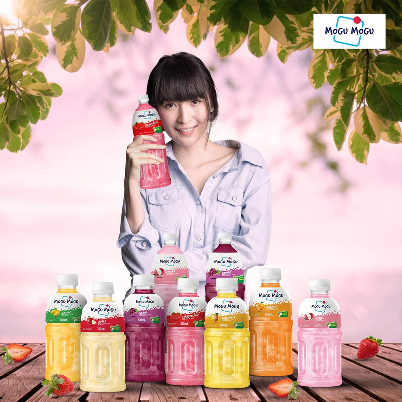 Mogu Mogu Imported Lychee Fruit Juice
