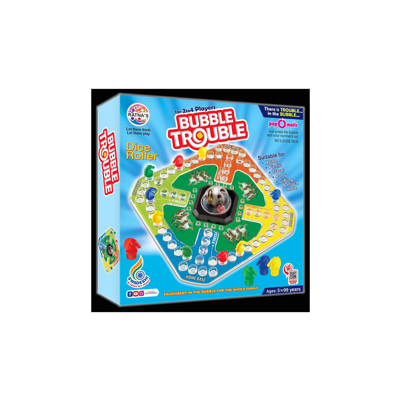 Ratna's Bubble Trouble Game