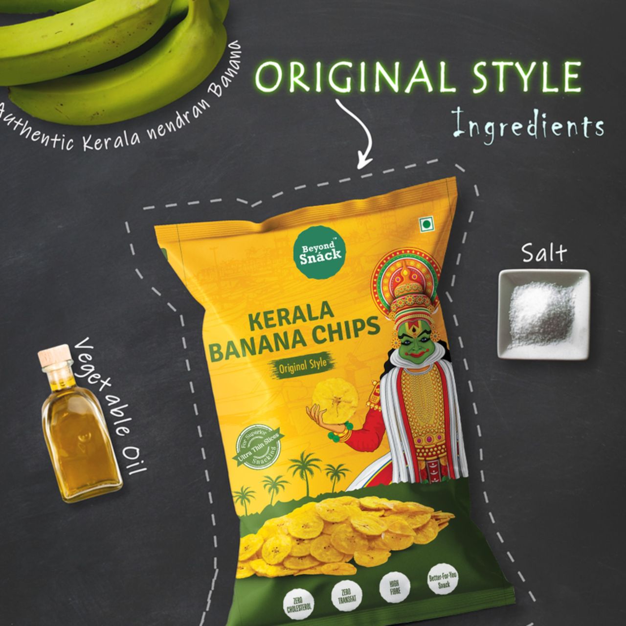 Beyond Snack Kerala Banana Chips - Original Style