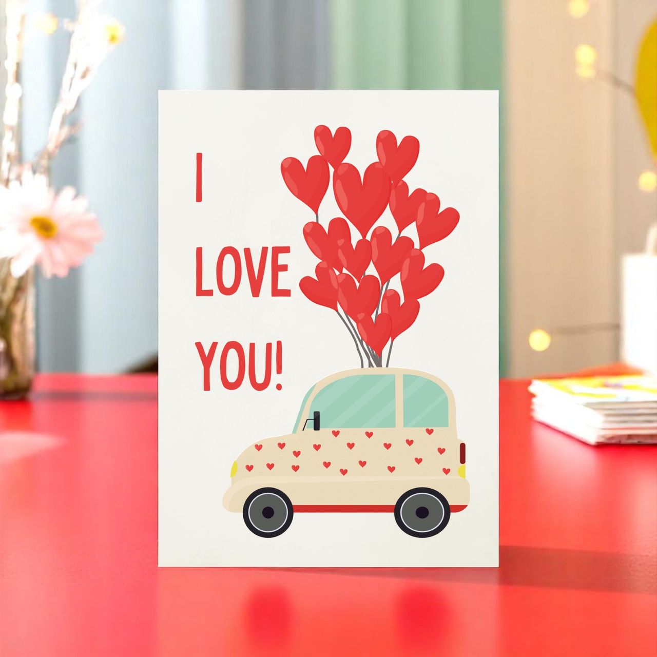 House Of Festivals I Love You Greeting Card - Design 12