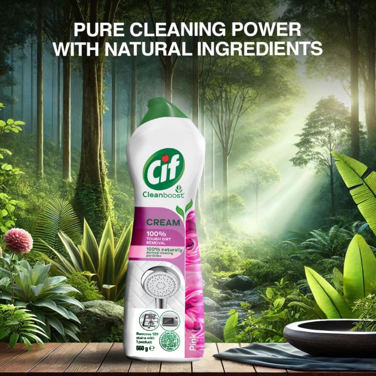 Cif Floral Cream Multipurpose Surface Cleaner