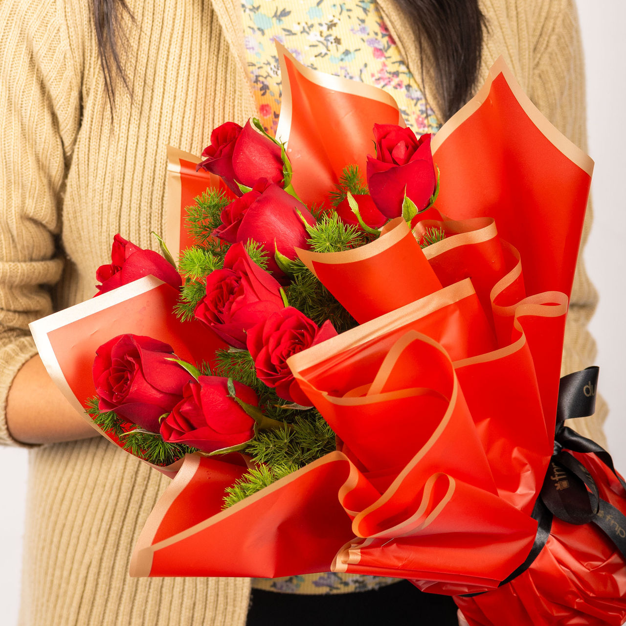 FNP Eternal Bloom Red Roses Bouquet