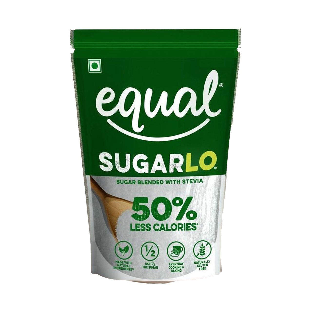 Equal Sugar Lo Sugar Blended With Stevia 50% Less Calories