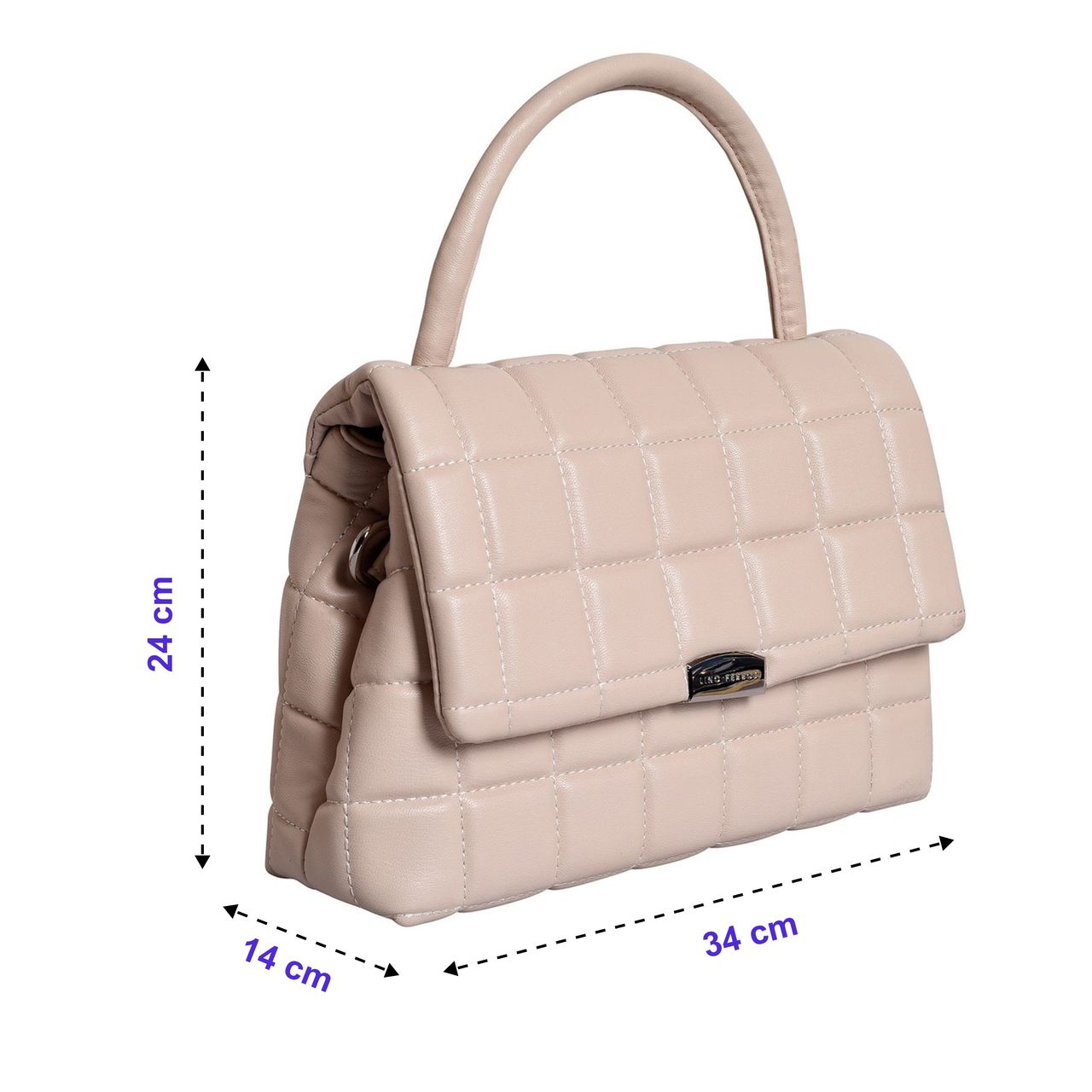 Lino Perros Women's Satchel | Off White