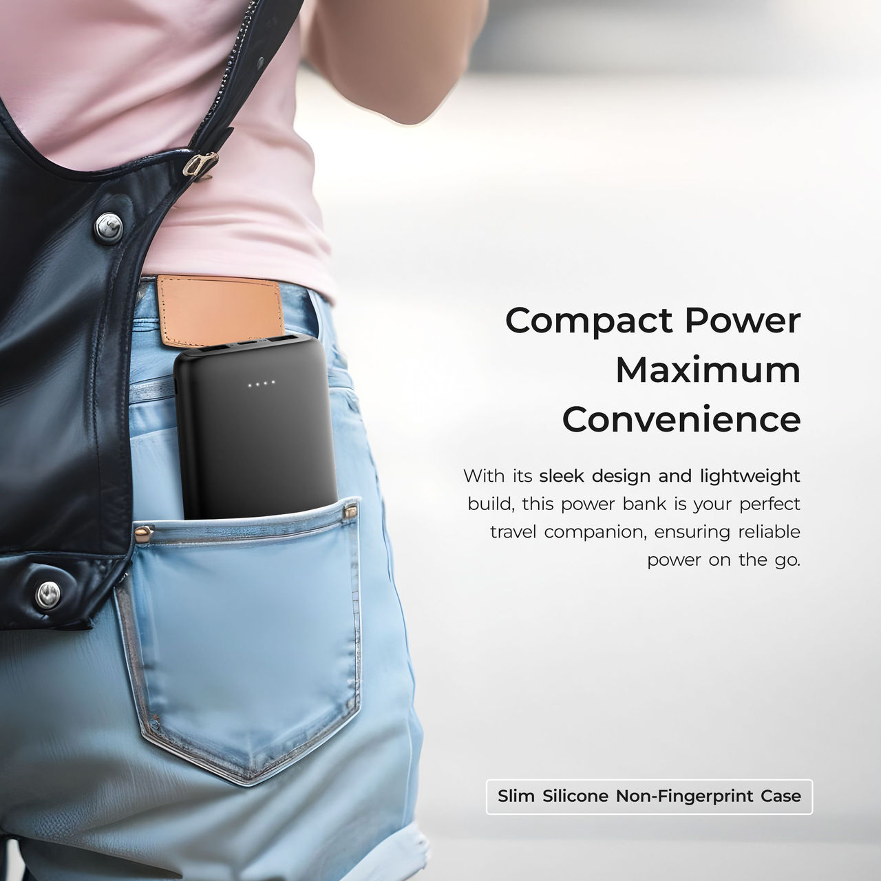 Digitek Power Bank (DPB 10000 PD QC) Back