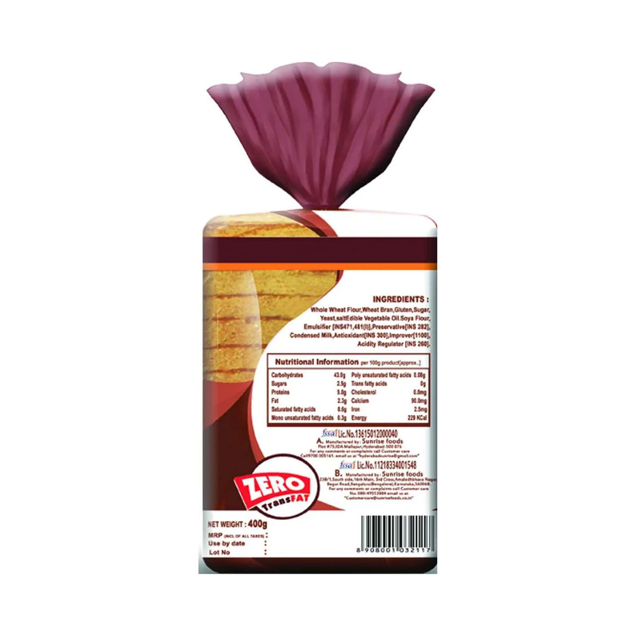 Every Day 100% Whole Wheat Bread